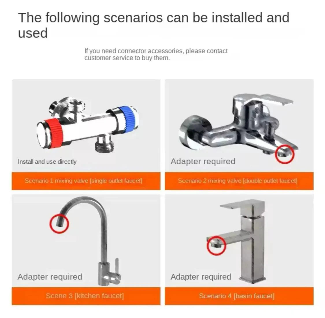360° Rotation Faucet Extender Pipe for Maximum Convenience