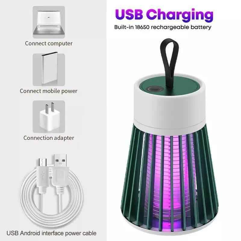 USB Mosquito Killer Lamp - Electric Insect Trap and LED Bug Zapper for Effective Mosquito Control