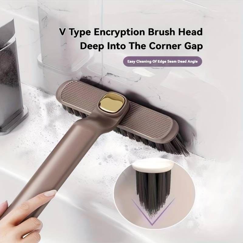 Rotating V Shaped Brush for Efficient Cleaning Solutions