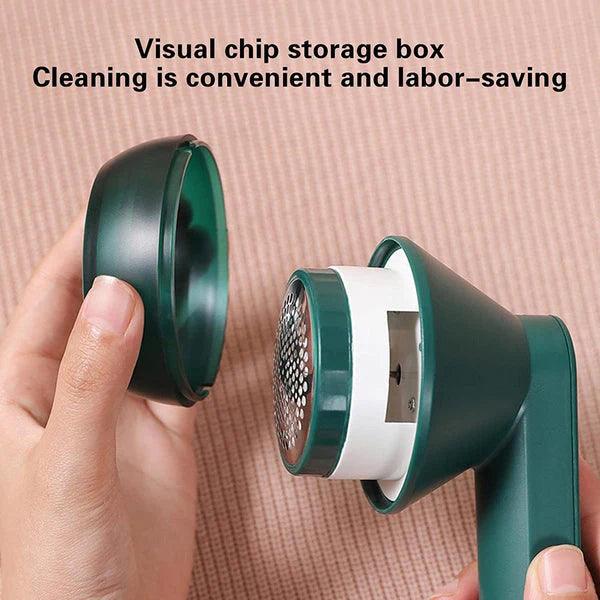 Rechargeable Lint Remover for Clothes - Portable Fabric Shaver and Fuzz Eliminator