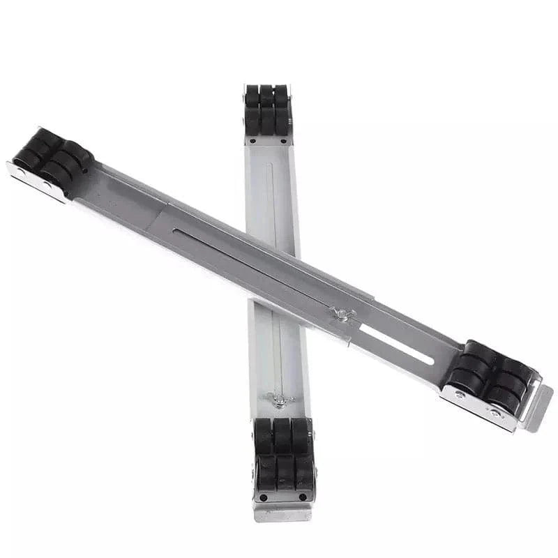 2 Pcs Heavy-Duty Washing Machine Pulley Bracket Set