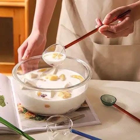 Tarka Spoon Long Handle - 1 Piece for Cooking and Serving