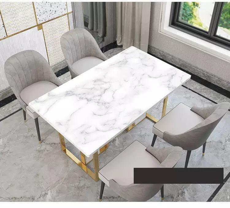Self-Adhesive Marble-Style Wallpaper Stickers for Kitchen Cabinets and Furniture Decor