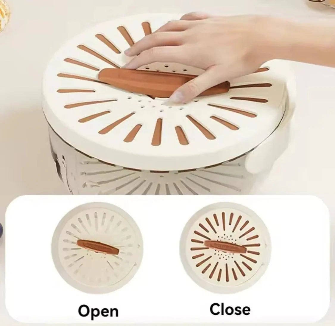 Vegetable and Fruit Washing Bowl for Easy Cleaning and Food Prep