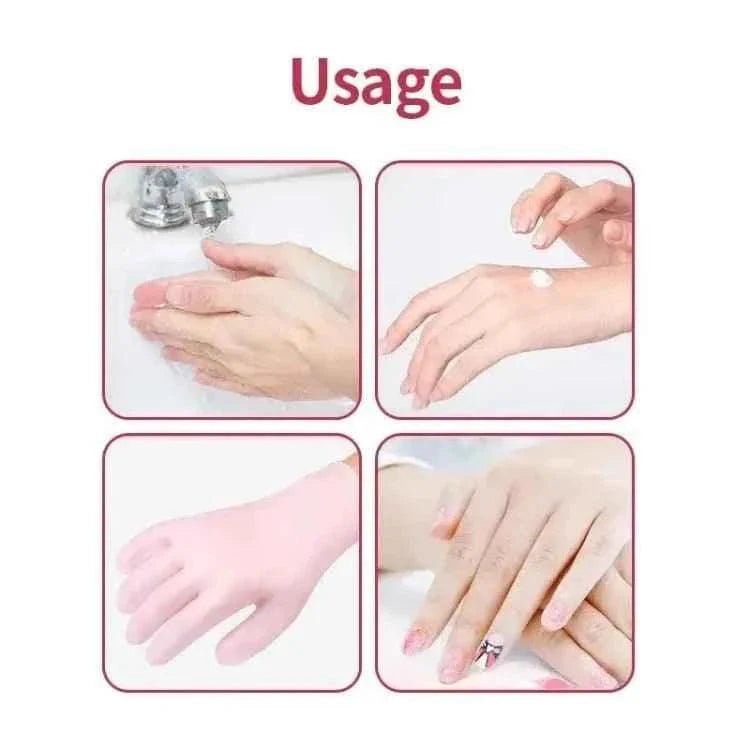 Silicone Moisturizing Gloves for Deep Hydration and Skin Repair