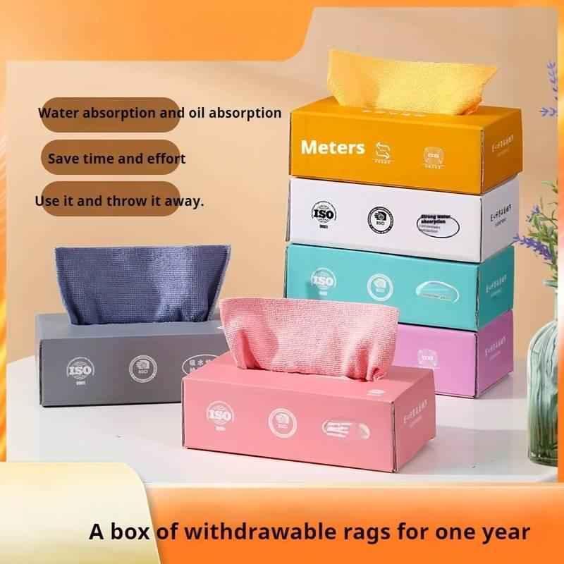 Reusable Microfiber Kitchen Cleaning Towels - Absorbent Dishcloths - Pack of 20Pcs or 10Pcs