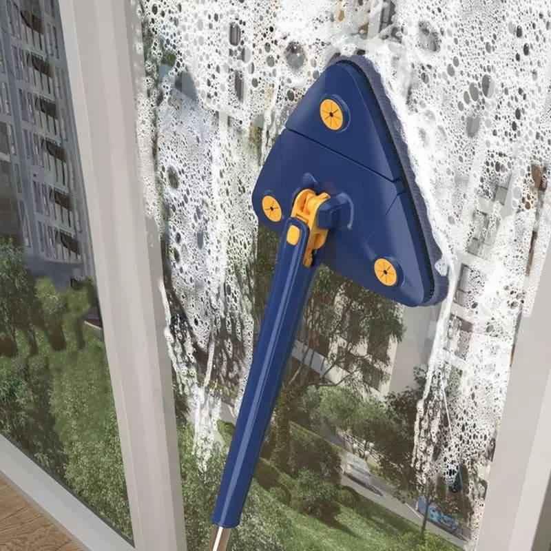 360-Degree Rotating Mop with Extendable Handle for Efficient Cleaning