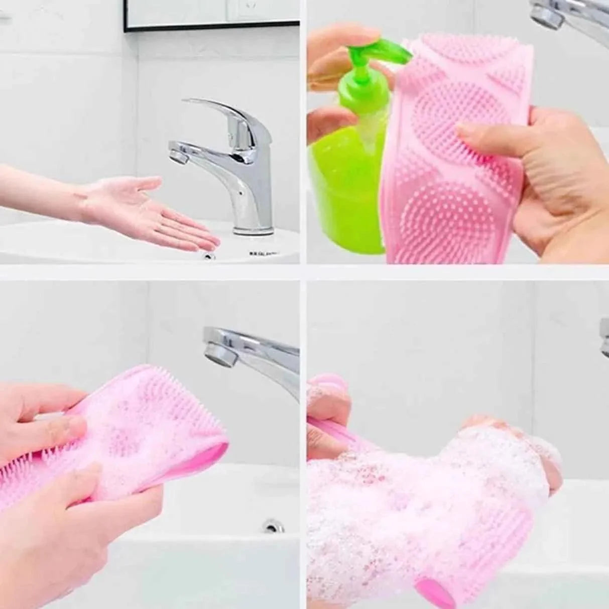 Silicone Body Scrubber for Gentle and Effective Cleansing