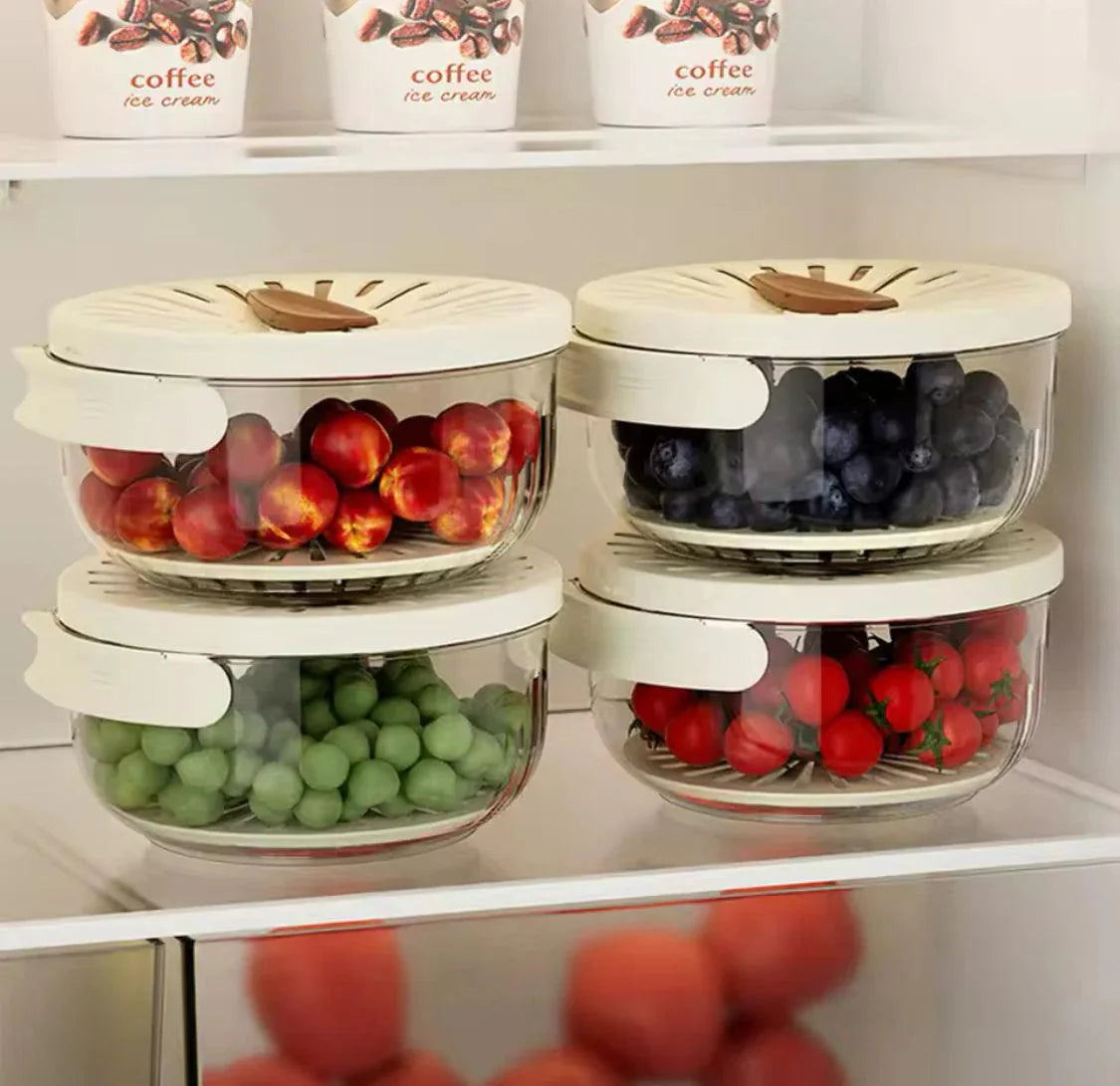 Vegetable and Fruit Washing Bowl for Easy Cleaning and Food Prep