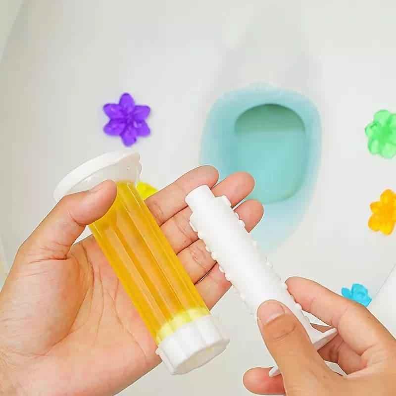 Toilet Fragrance Gel Injection - Fresh Scent for Long-Lasting Odor Control