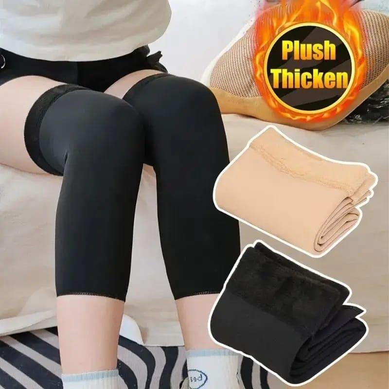 Unisex Fleece Knee Warmers for Comfort and Warmth