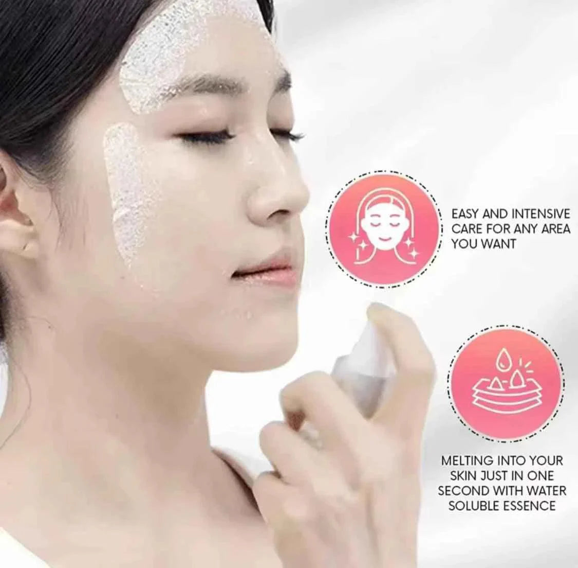 Set of 3 Pure Collagen Face Masks for Anti-Aging and Korean Glass Skin Hydration