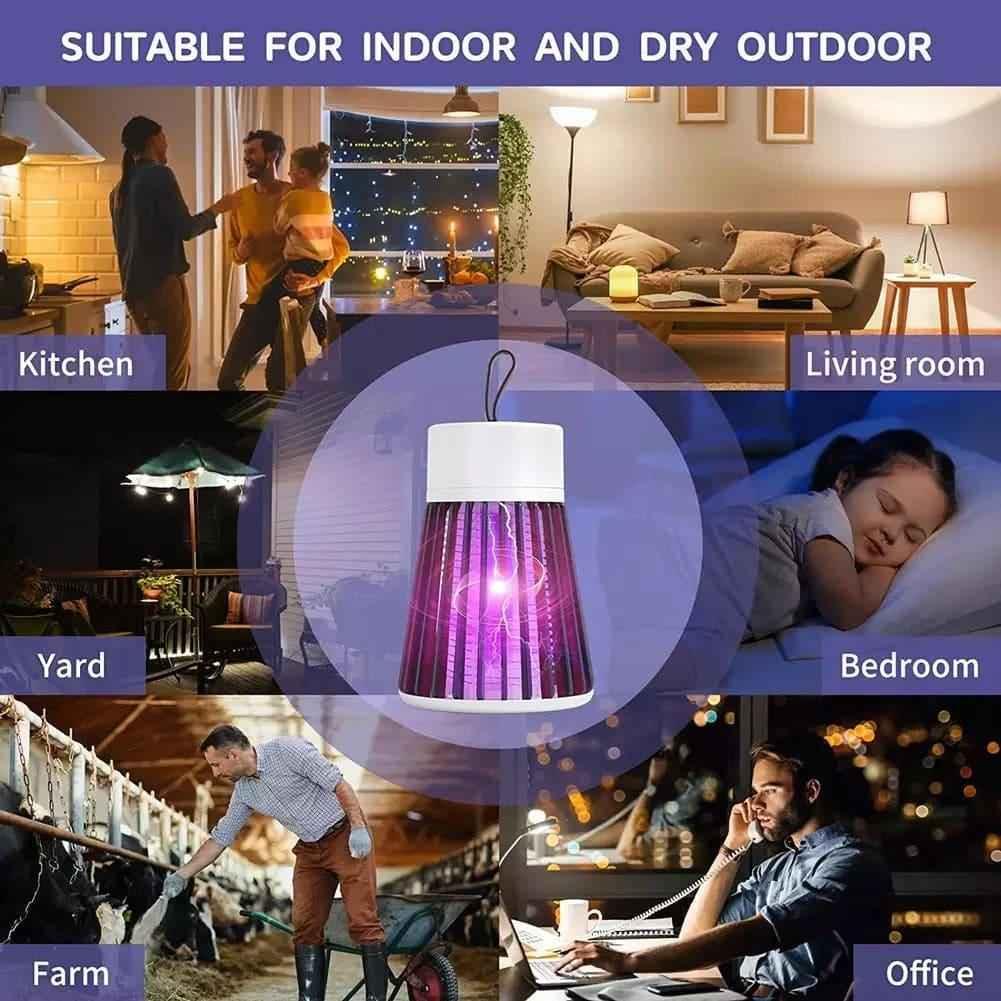 USB Mosquito Killer Lamp - Electric Insect Trap and LED Bug Zapper for Effective Mosquito Control