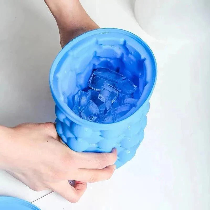 Silicone Ice Bucket for Parties and Events - Durable and Flexible Design
