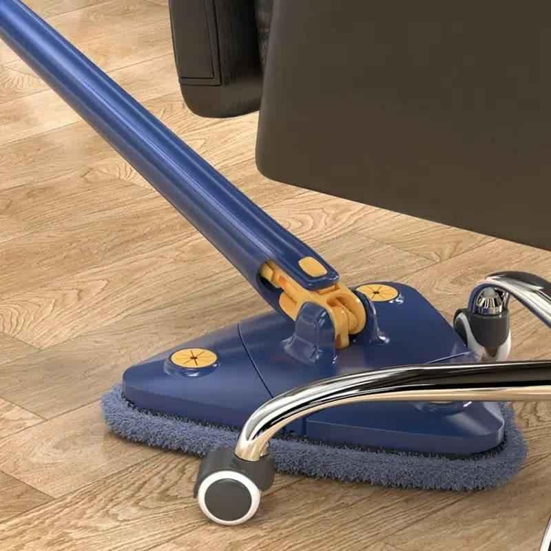 360-Degree Rotating Mop with Extendable Handle for Efficient Cleaning