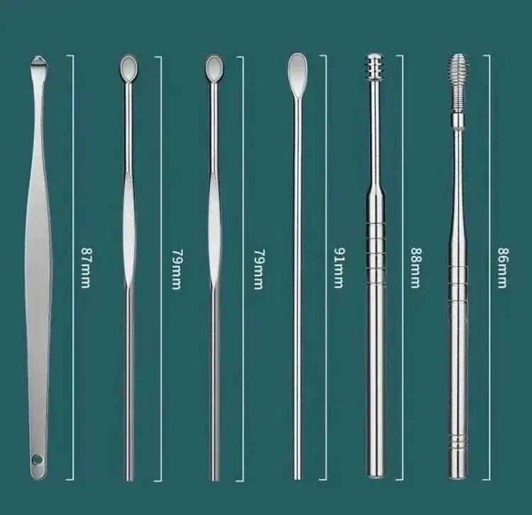 6-Piece Ear Cleaning Kit for Safe and Effective Ear Hygiene