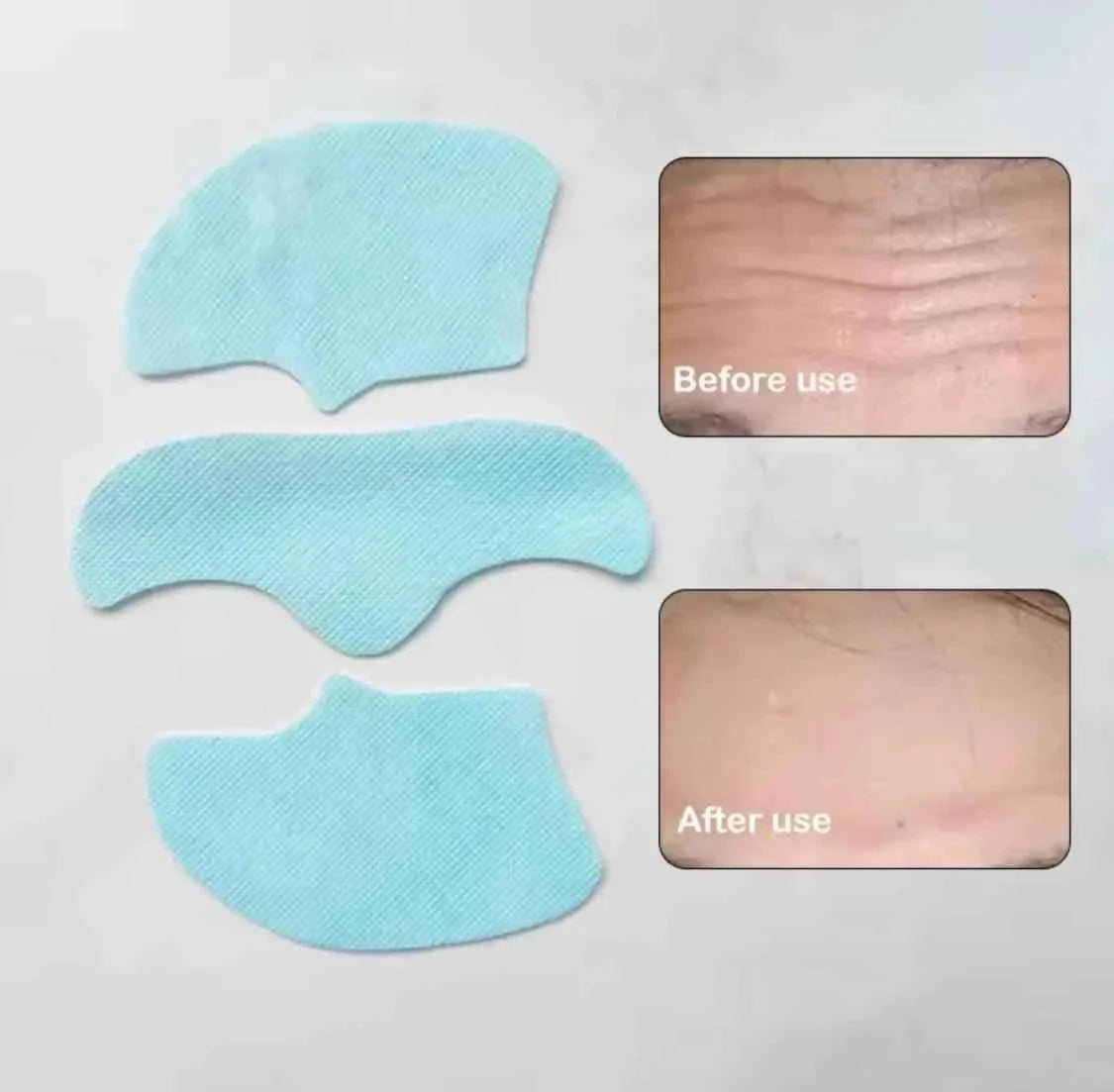 Set of 3 Pure Collagen Face Masks for Anti-Aging and Korean Glass Skin Hydration