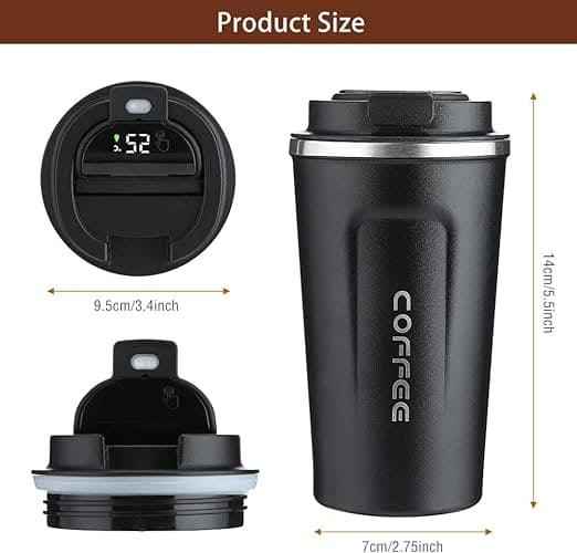Temperature Control Smart Digital Coffee Mug with Digital Display