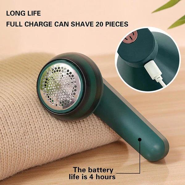Rechargeable Lint Remover for Clothes - Portable Fabric Shaver and Fuzz Eliminator