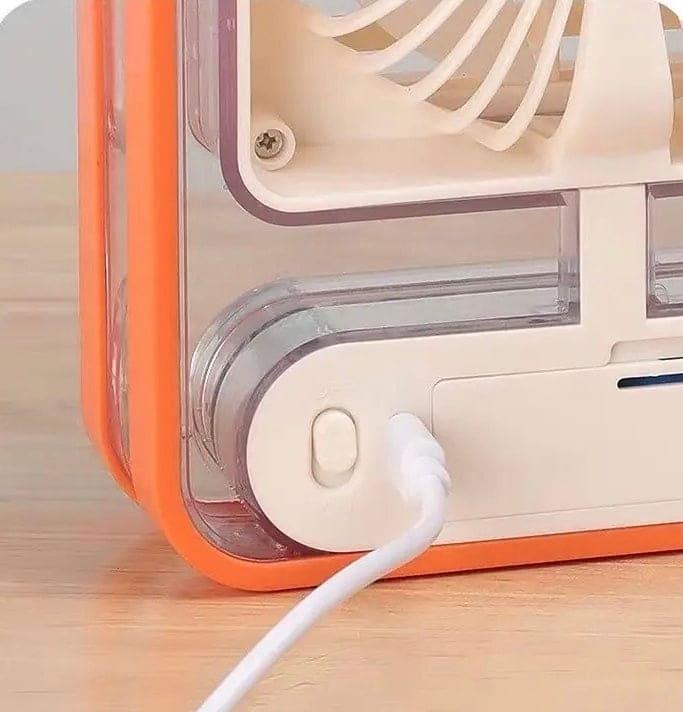 Portable Air Conditioner Fan - Compact and Efficient Cooling Solution for Home and Office