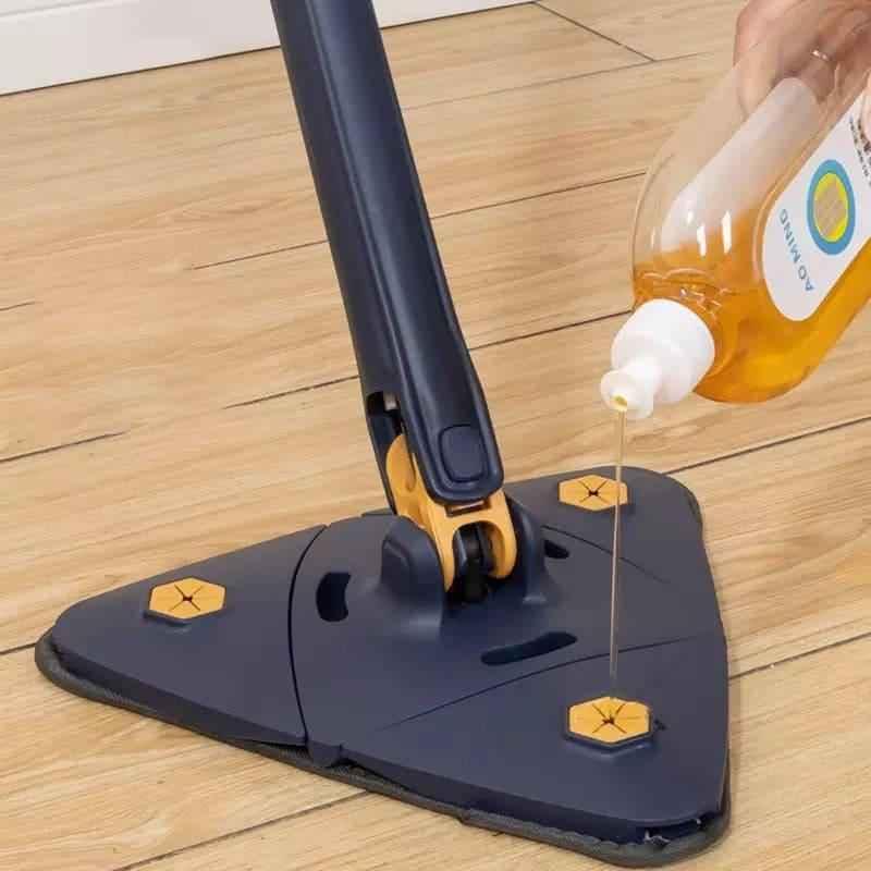 360-Degree Rotating Mop with Extendable Handle for Efficient Cleaning