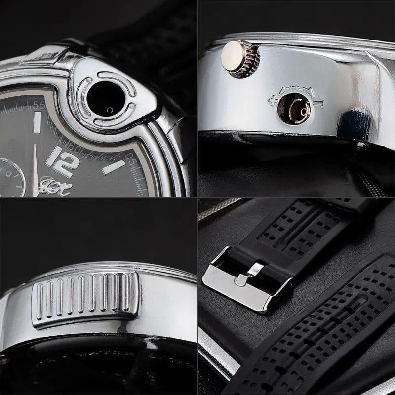 Wrist Watch Lighter - Stylish Inflatable Watch with Built-in Lighter Functionality