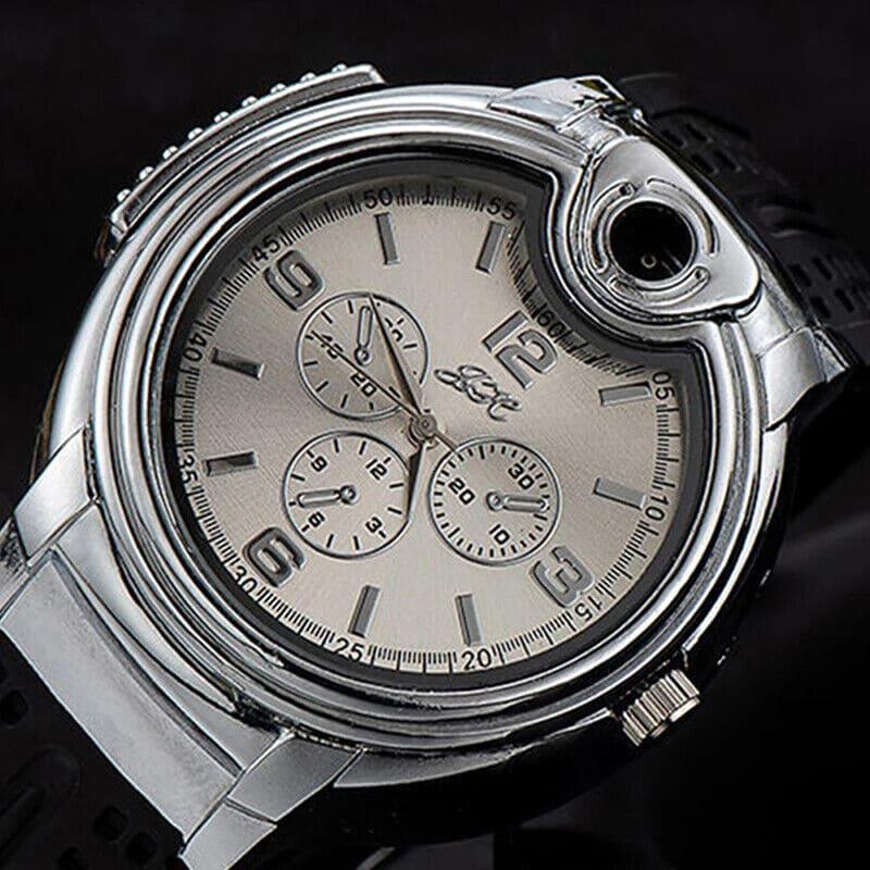 Wrist Watch Lighter - Stylish Inflatable Watch with Built-in Lighter Functionality
