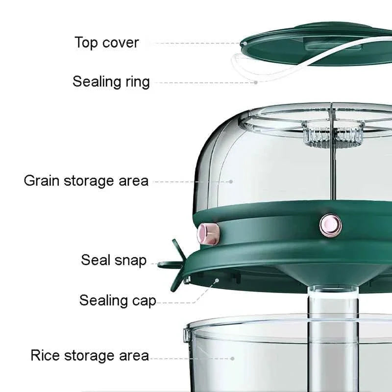 9kg Food Storage Container for Kitchen Organization