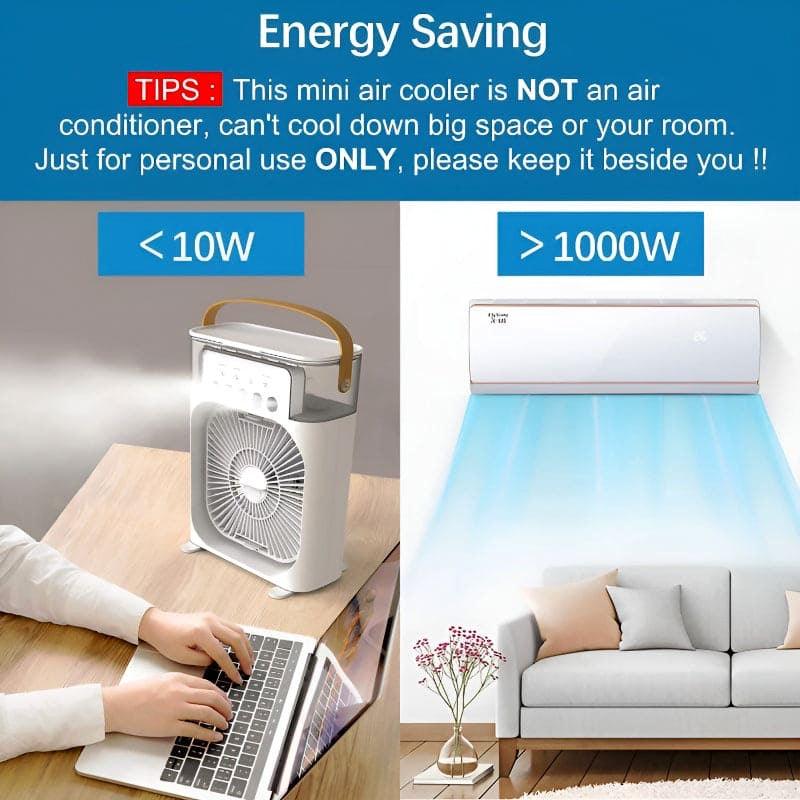 USB Humidifier Fan for Instant Comfort and Refreshing Air