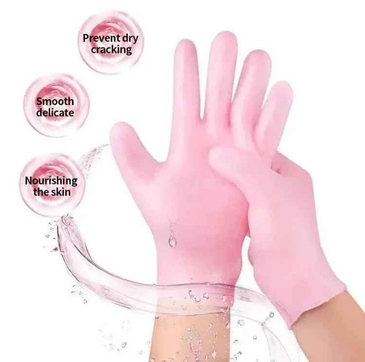 Silicone Moisturizing Gloves for Deep Hydration and Skin Repair