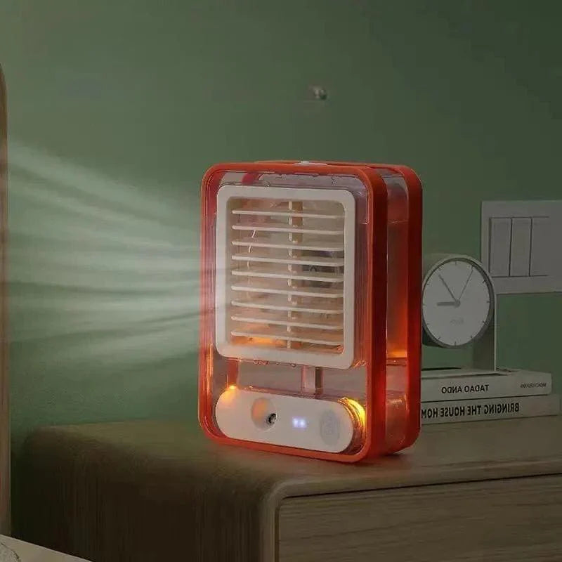 Portable Air Conditioner Fan - Compact and Efficient Cooling Solution for Home and Office