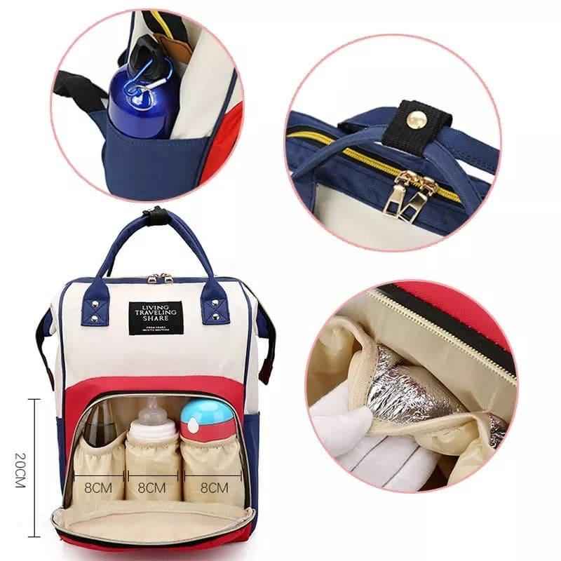 Baby Diaper Bag Backpack - Waterproof Travel Backpack for Parents with Multi-Function Pockets