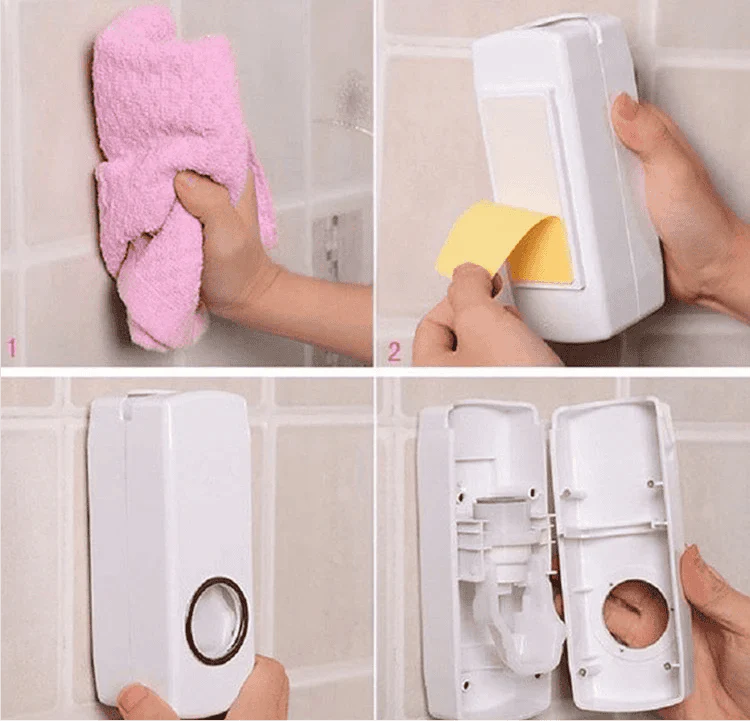 Toothpaste Dispenser Holder: Convenient Toothpaste Dispenser with Holder