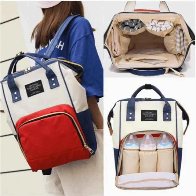 Baby Diaper Bag Backpack - Waterproof Travel Backpack for Parents with Multi-Function Pockets