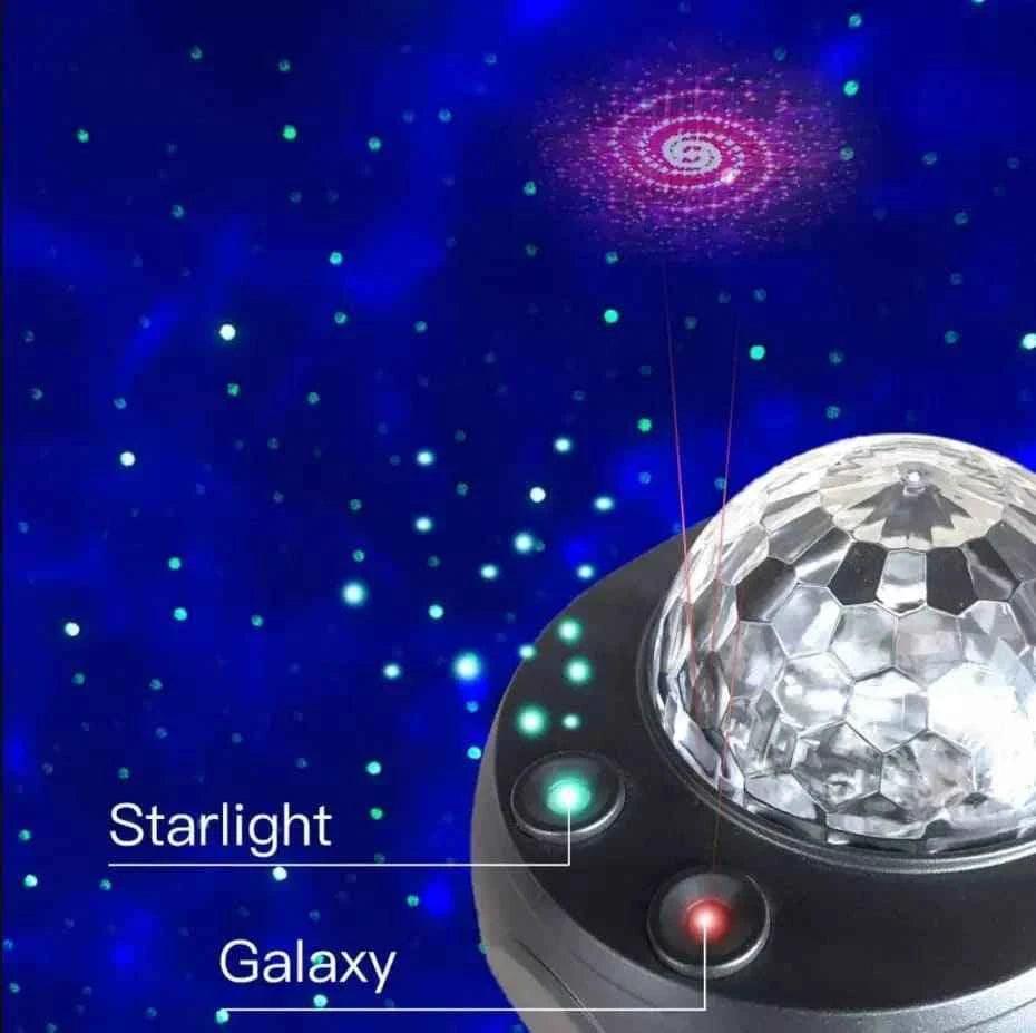 Galaxy Projector Speaker with Remote Control for Home Decor and Relaxation