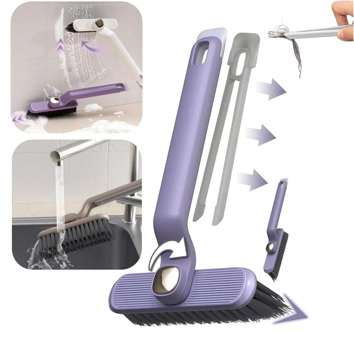 Rotating V Shaped Brush for Efficient Cleaning Solutions