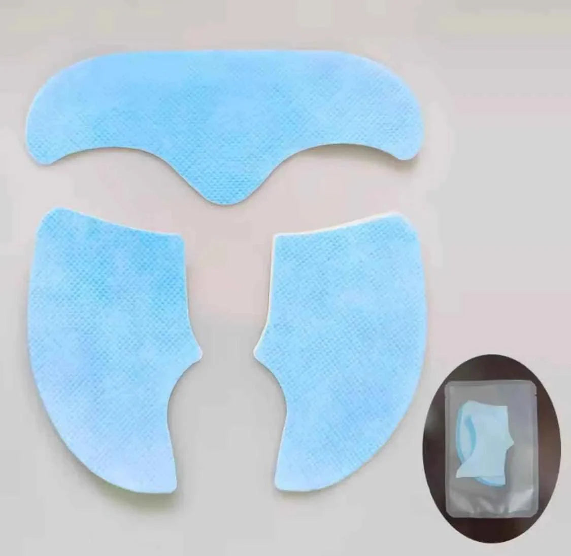 Set of 3 Pure Collagen Face Masks for Anti-Aging and Korean Glass Skin Hydration