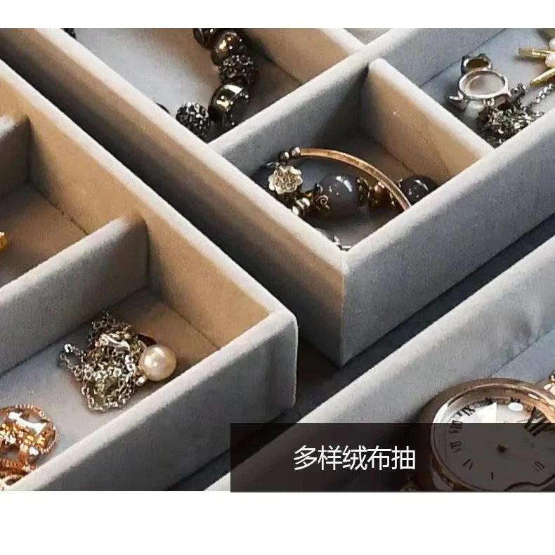 Acrylic Jewelry Organizer with 3 Drawers for Stylish Storage