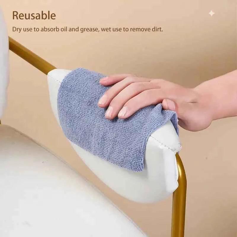 Reusable Microfiber Kitchen Cleaning Towels - Absorbent Dishcloths - Pack of 20Pcs or 10Pcs