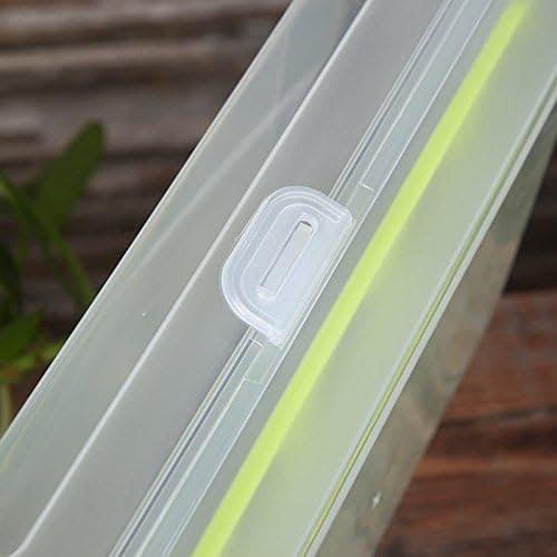 Transparent 15 Grid Egg Storage Box for Fridge Organization and Freshness Preservation