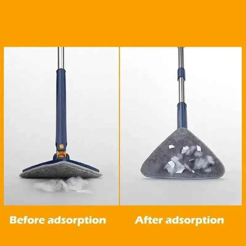 360-Degree Rotating Mop with Extendable Handle for Efficient Cleaning