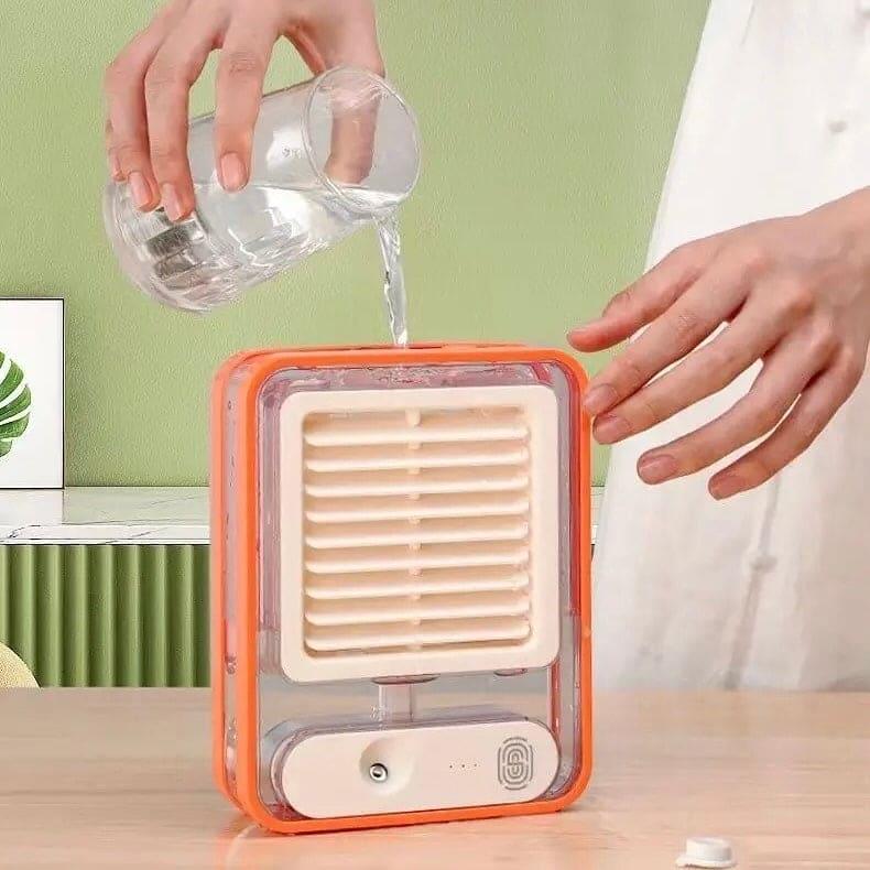 Portable Air Conditioner Fan - Compact and Efficient Cooling Solution for Home and Office