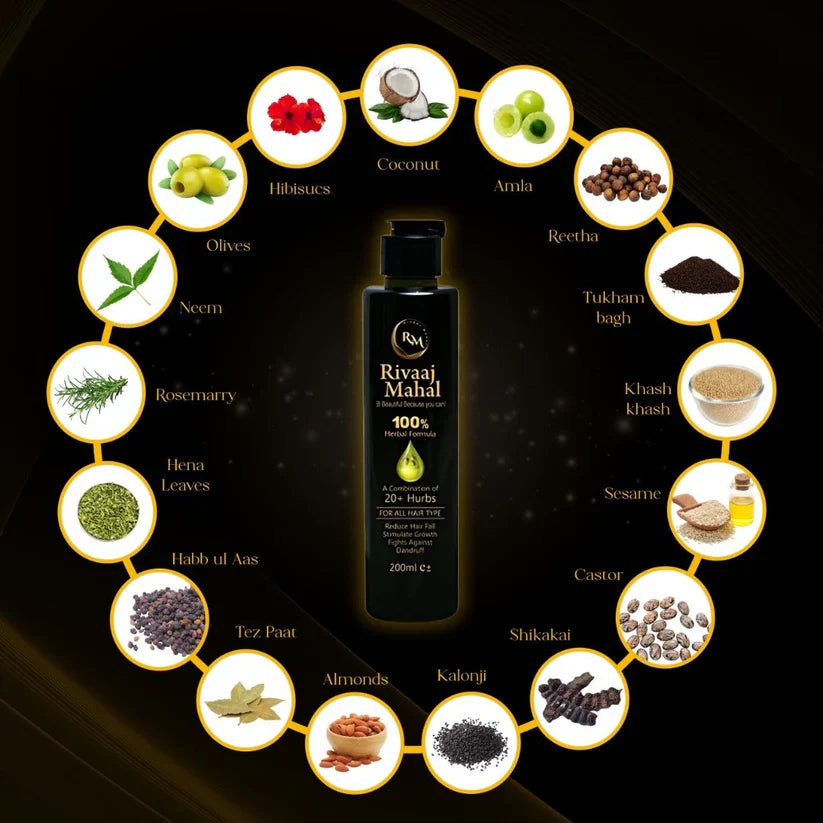 Rivaaj Mahal Hair Oil - 200ml