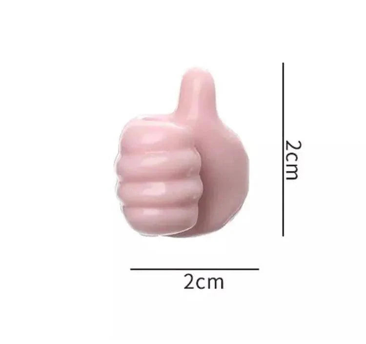 Silicone Wall Clips - 10 Pieces Multifunctional Hand Wall Clips