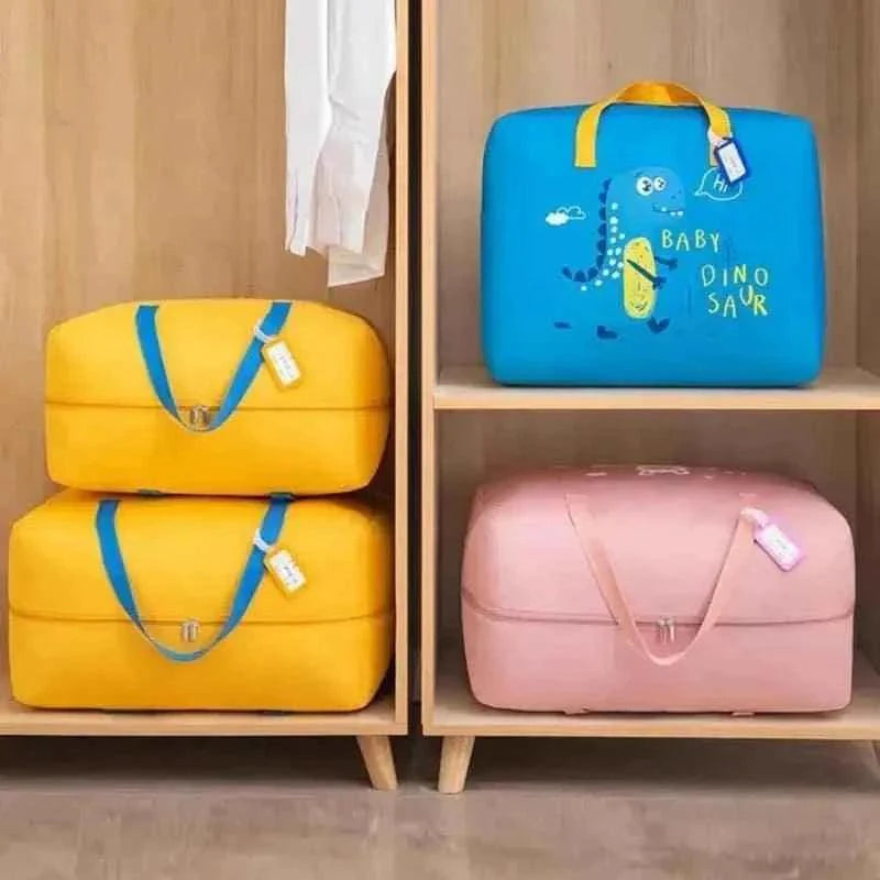 Children's Foldable Comforter Bag for Easy Storage