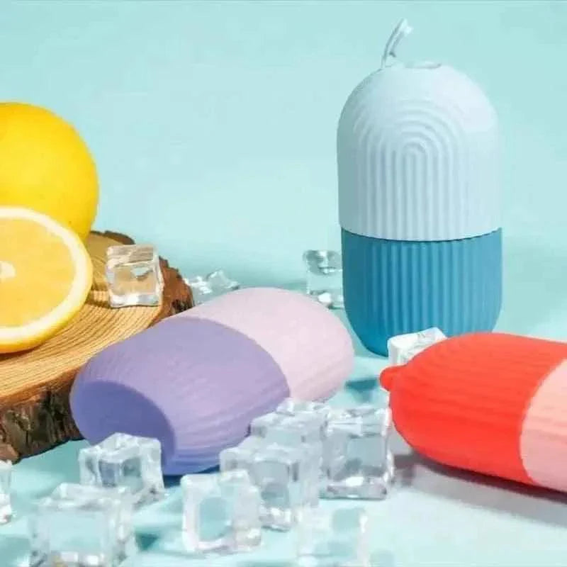 Silicone Ice Roller for Facial Massage and Cryotherapy Benefits