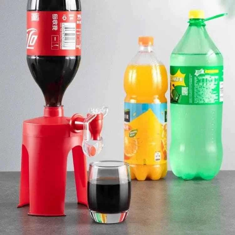 Soda Bottle Dispenser for Effortless Beverage Serving