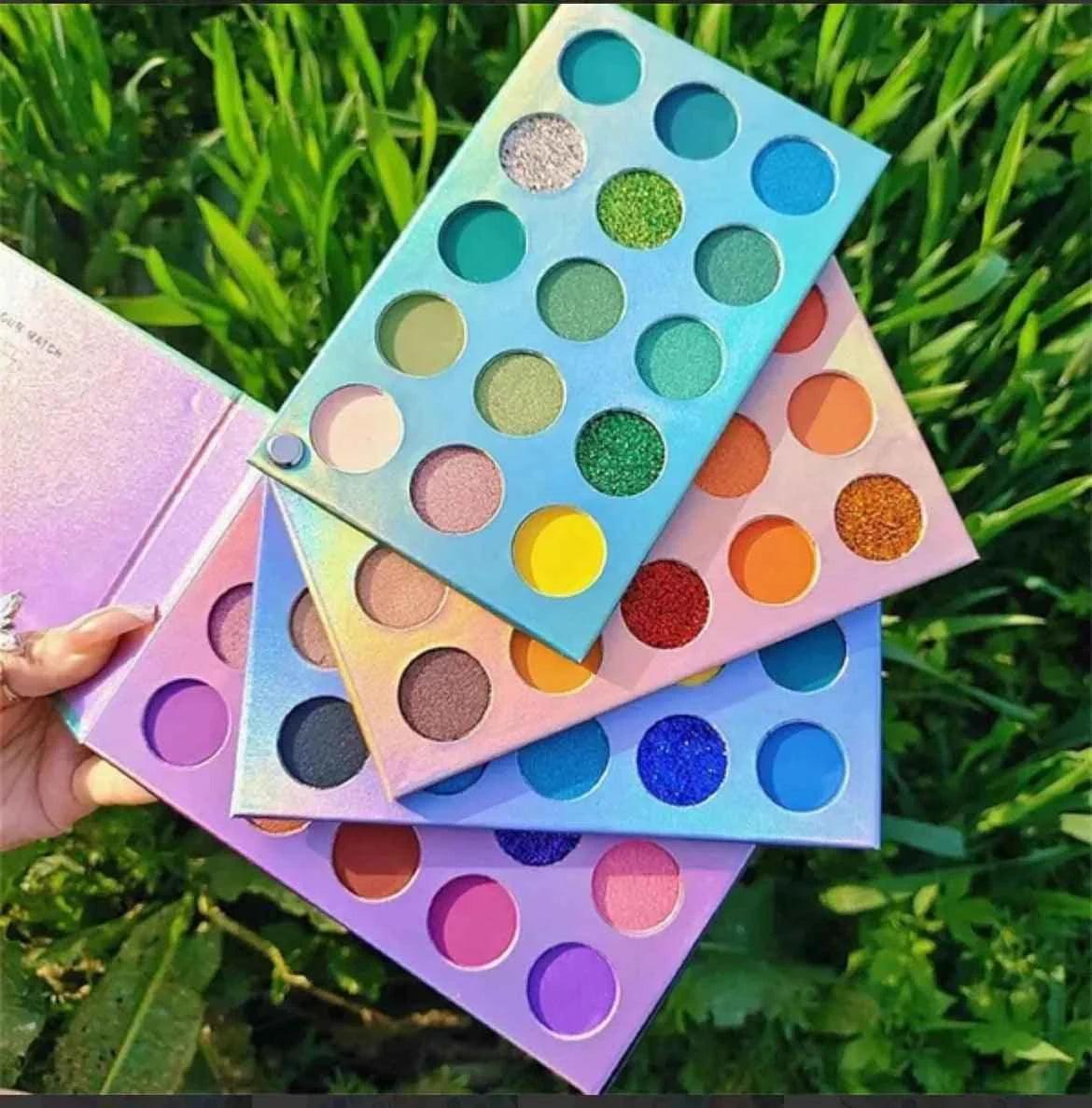 60 Colors Eyeshadow Palette for Stunning Vibrant Eye Makeup Looks