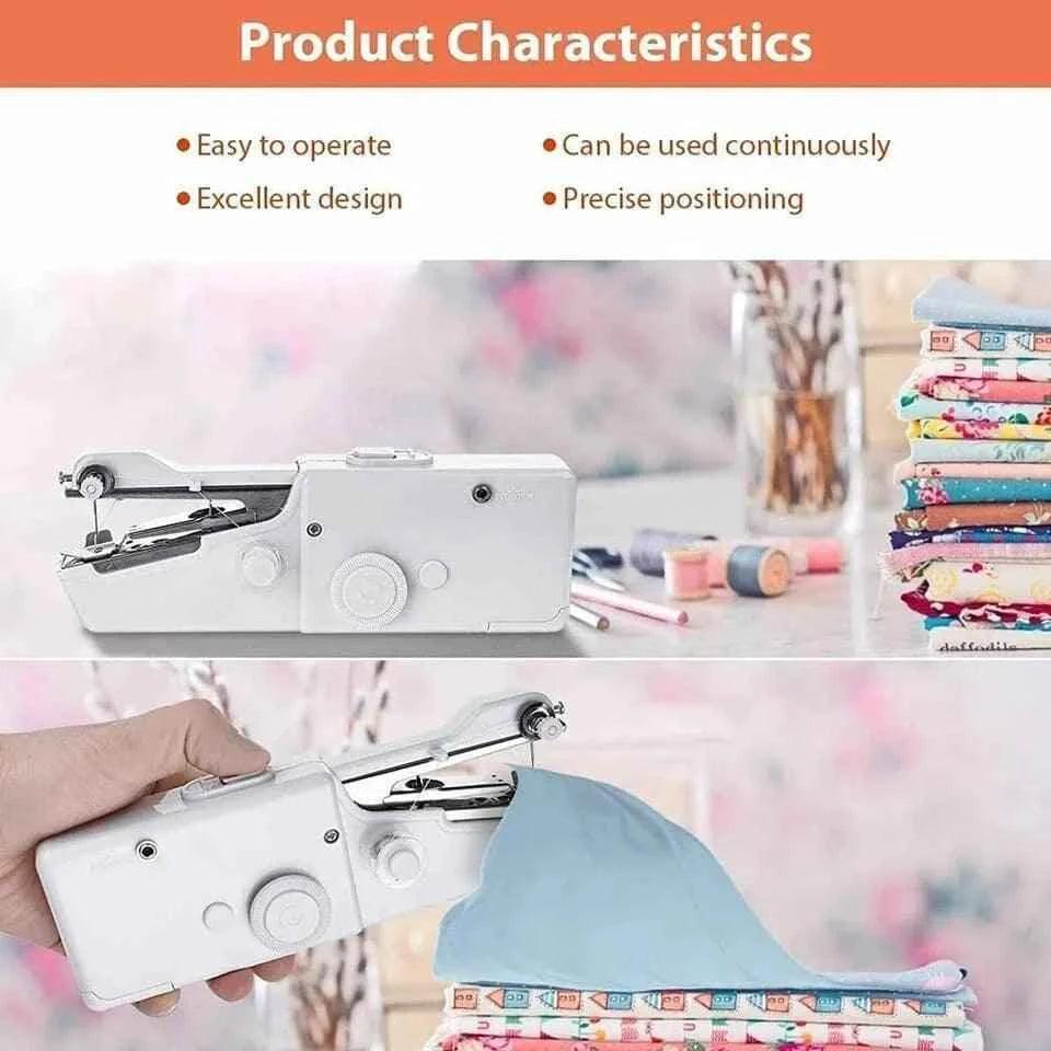Portable Mini Sewing Machine for Easy Handheld Stitching and Repairs