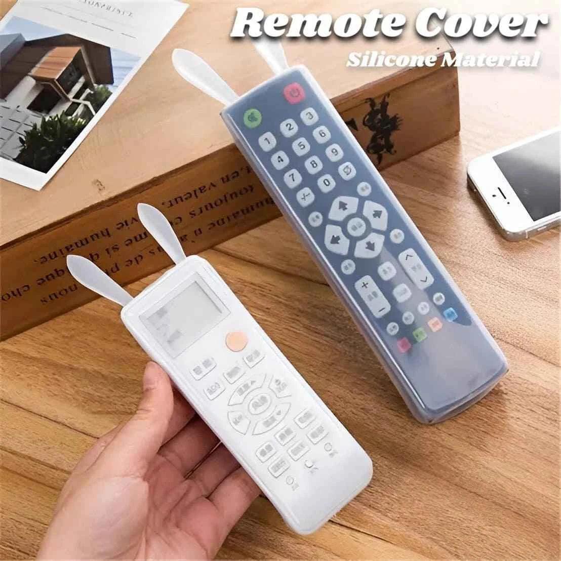 Silicone Remote Cover - Durable Protection & Grip for AC and TV Remotes